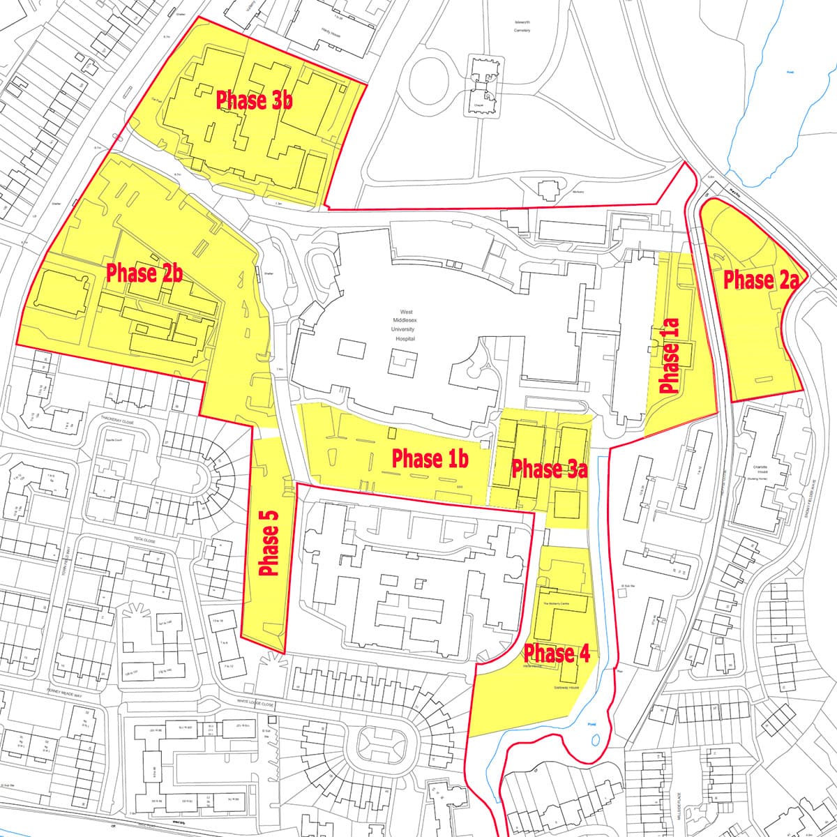 West Middlesex University Hospital plan
